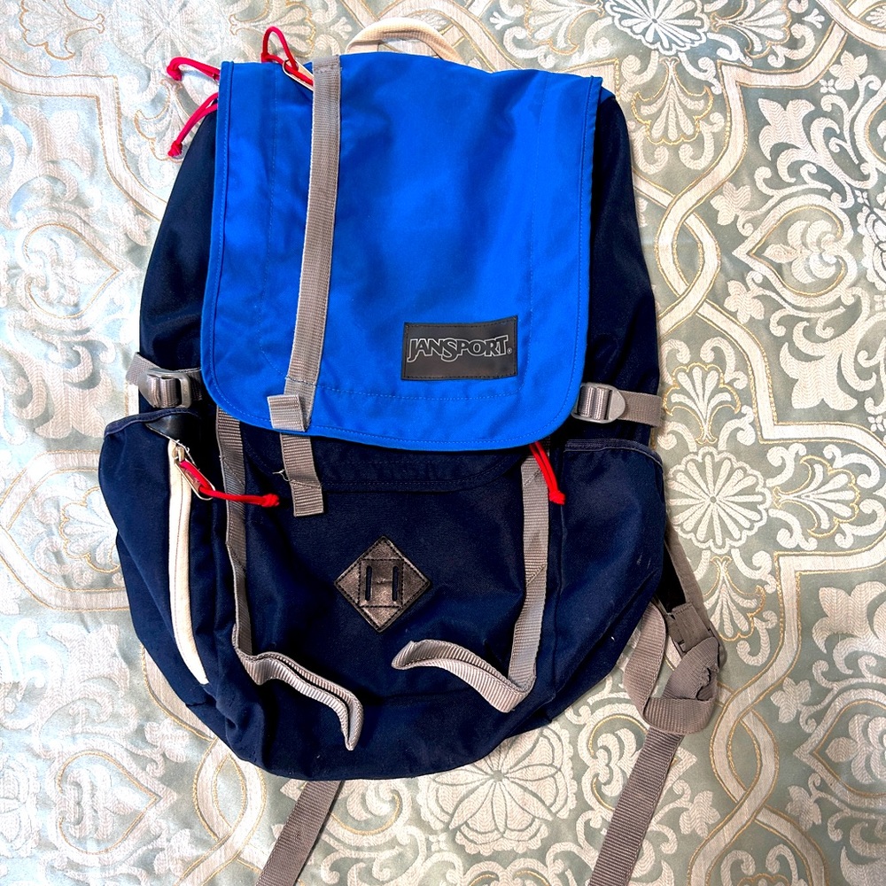 35L Blue Jan-sport Backpack